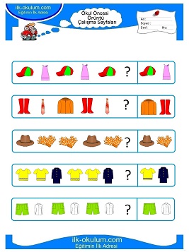 Çocuklar İçin toplam işlemi yaprak testleri 